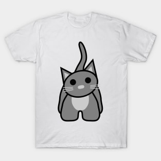 Cat Chummy (Grey) T-Shirt